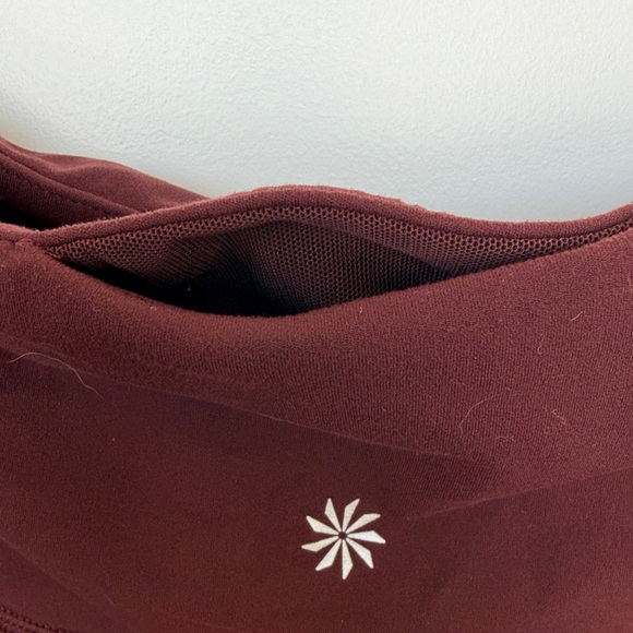 Ahtleta Maroon Leggings - Picture 4 of 4